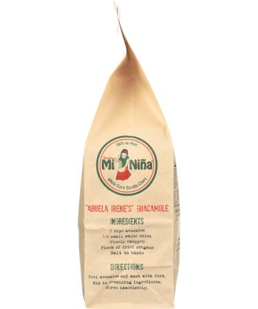 Mi Nina Sea Salt White Corn Tortilla Chips - 12 oz | Delicious Crunchy Snack - Buy Online on GoSupps.com