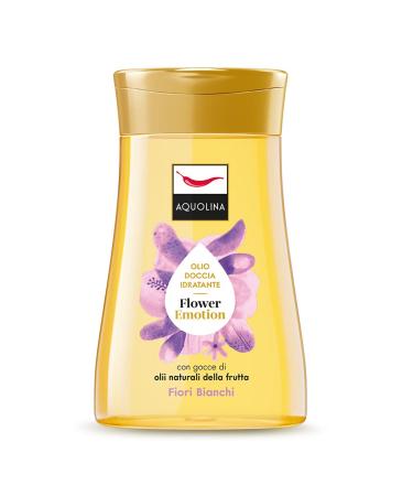 Aquolina moisturizing and tender shower oil with fragrance flower emotion dream with natural oils - 200 ml aloe vera 200 ml (1 Pack)