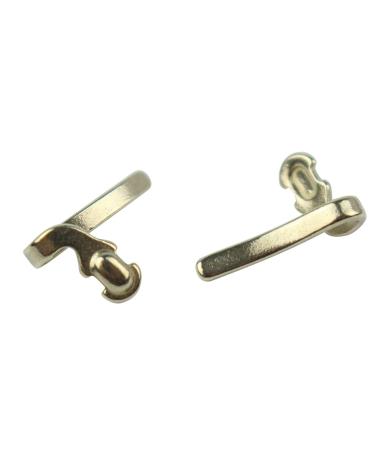 SBTRKT 100 Pairs Eyeglass Nose Pad Arm Eyeglass Hinge Repair Accessories Eyeglass Chain with Metal Sliver Texture.