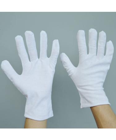 Beavorty 18 Pairs Cotton Gloves White Gloves Ceremonial Gloves Medium Size Gloves Dust- Gloves Exquisite Design Gloves Fashionable Gloves Work Gloves Factory Gloves Lengthen - Buy Online on GoSupps.com