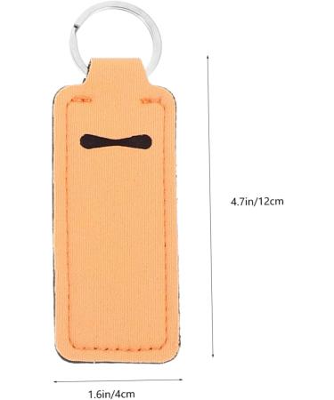  FRCOLOR FRCOLOR 36 Pcs Lip Case Colorful Lip Gloss Colorful Outdoor Decor Lipstick Cover Keychain Lip Protector - Buy Online on GoSupps.com