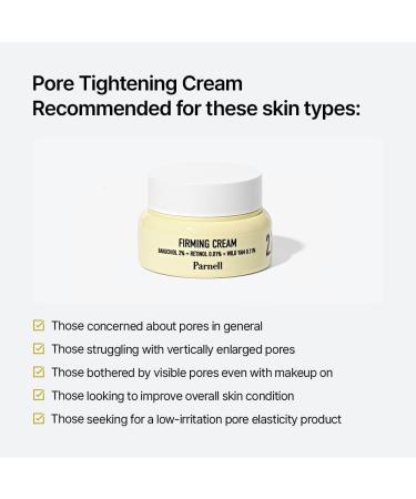 Parnell Bakuchiol Retinol Wild Yam Cream | Pore Care Moisturizer for Elasticity Support & Youthful Look | Dual Retinol K-Beauty (1.69 fl oz) - Buy Online on GoSupps.com