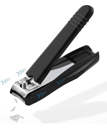 SVAASA Nail Clippers Splash-Proof Nail Clippers Set Stainless Steel Single Creative Diagonal Anti-Splash Nail Cutter Nail Trimmer - Buy Online on GoSupps.com