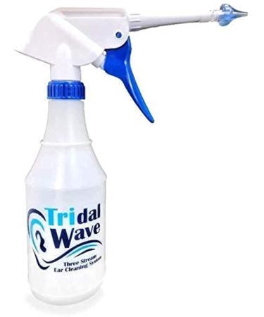 Ear Washer System - Home Solution for Safely Removing Built-Up Earwax and Preventing Future Earwax Buildup - Made by Tridal Wave