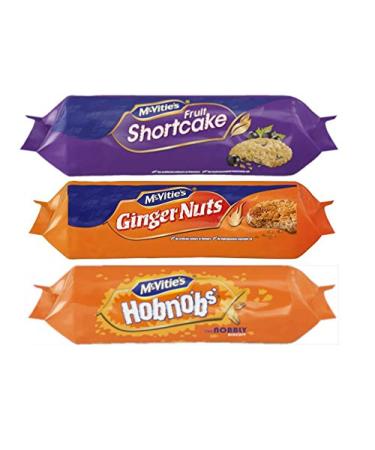 McVitie's McVitie 's Fruit Shortcake Ginger Nuts and Hobnobs Biscuits