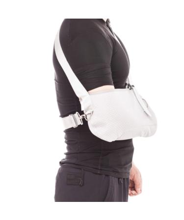 Mobestech Arm Sling Shoulder Immobilizer - Adjustable Support for Broken Shoulder - Child-Friendly Grey Strap - Buy Online on GoSupps.com