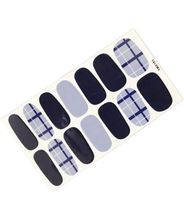 dijiusidy Nail Art Stickers Self-Adhesive Fingernail Decal with Strap Glue DIY Art Decor Full Cover Manicure Kits for Women Girls YMX193 - Buy Online on GoSupps.com