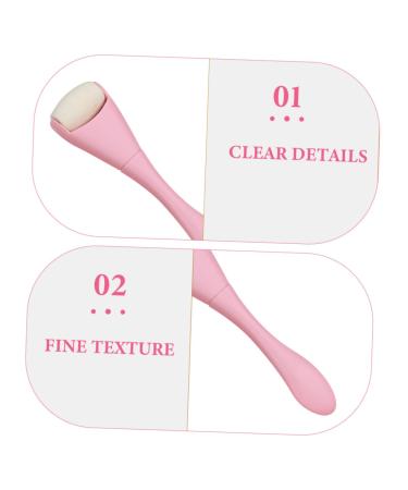 NOLITOY Oil Removal Roller Tool - Face Skin Oil Control & Absorbing Stick | Volcano Stone Massager - Pink Double Head Face Care Roller - Buy Online on GoSupps.com