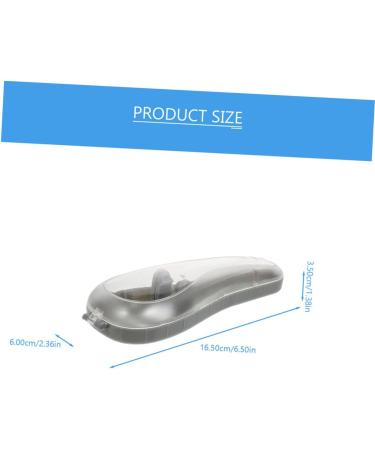 Beavorty 2 STK Razor Storage Box | Travel Razor Container & Sortable Bag | Universal Blade & Nail Clipper Organizer for Suitcase - Buy Online on GoSupps.com