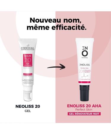 Codexial Enoliss Perfect Skin 20 AHA Micro-Peeling Night Renovator Gel 30ml Exfoliating and Renewing Skin Travel Size Unisex Face - Buy Online on GoSupps.com