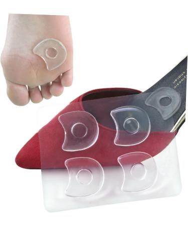 Mobestech 4 Sheets Cushions Pads Shoe Bottom Protector Corn Remover Corn Cushions for Feet Shoe Sole Protector Toe Callus Pad Callus Gel Pad Pedal Power Supply Care White Anti-wear Stickers - Buy Online on GoSupps.com