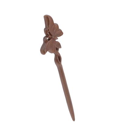 FOMIYES Butterfly Hairpin Hair Chopstick for Women Vintage Hair Fork Buns Hair Stick for Buns Vintage Hair Clips Chinese Hairpin Hair Chopstick for Hair Updo Hair Accessories Hair Pin Wood