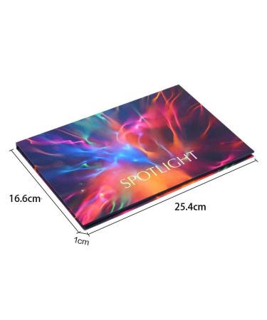 Professional 40-Color Eyeshadow Palette | Matte & Glitter Waterproof Makeup - Highly Pigmented - Buy Online on GoSupps.com