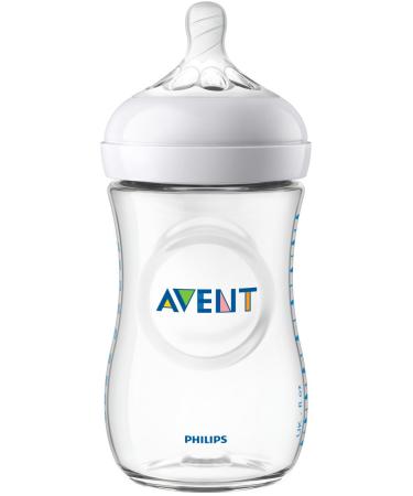 Philips Avent Natural Baby Bottle Clear 9oz 5pk SCF013/57 - Buy Now! - Buy Online on GoSupps.com