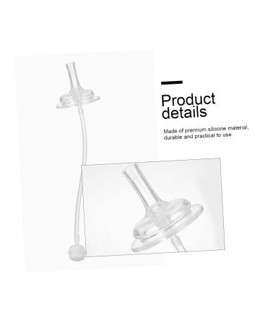 Ibasenice Baby Bottles - 8 Pack Silicone Lids Heat-Resistant Feeding Bottles for Infants Transparent Design - Perfect for International Shipping - Buy Online on GoSupps.com