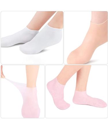 3 Pairs Gel Socks Moisturizing Socks for Women Men Stocking Heel Sleeve Women Foot Lotion Socks Anti- Moisturizing Socks for Women Care Foot Socks Sebs Heel Pad Elasticity Man 16.5x8.5cm - Buy Online on GoSupps.com