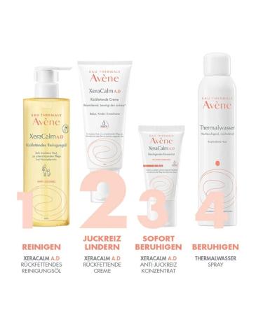 Buy Avene XeraCalm AD Cream 200ml - Hypoallergenic for Sensitive Skin | Pierre Fabre Dermo Kosmetik - International Shipping Available - Buy Online on GoSupps.com