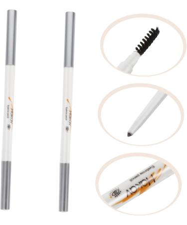 TOVINANNA 2pcs Double-headed Waterproof Eyebrow Pencil 2 in 1 Brow Pen Abs (shell) To Rotate Wild Makeup Tools 1 count (Pack of 1) Assorted Color - Buy Online on GoSupps.com