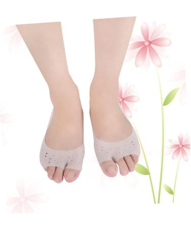 3 Pack Destress Decompression Foot Pillow Socks - Breathable Valgus Correction Tights for Summer Comfort - SEBS-SOCKs in White - Buy Online on GoSupps.com