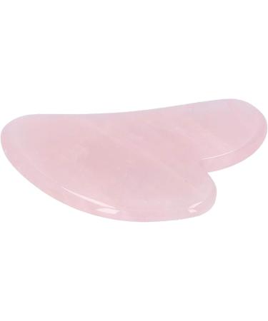 Verdant Touch Rose Quartz Gua Sha Heart Shape Massage Stone - Scraping Board for Face & Body | International Shipping - Buy Online on GoSupps.com