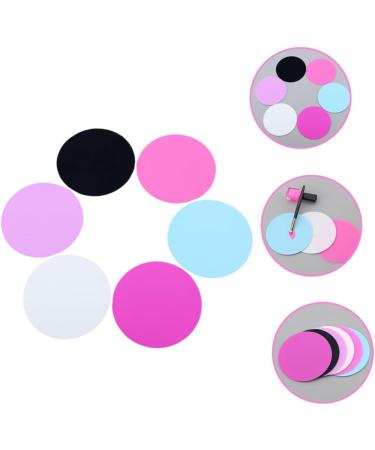 Anneome 6 pi ces Palette de Nail Art Silicone Plaques de M lange pour Vernis Ongles Pigments et Maquillage Outil de Manucure Professionnel et Usage Domestique - Buy Online on GoSupps.com