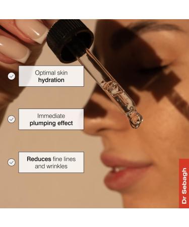 Dr Sebagh Serum Repair Hyaluronic Acid - Hydrating Anti-Aging Facial Serum | 0.68 fl Oz - Boost Glow & Repair Skin - Buy Online on GoSupps.com