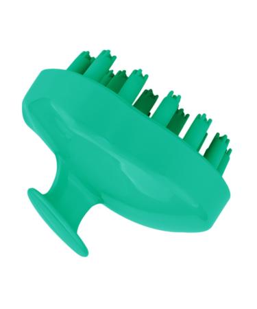 Gatuida scalp brush tool meridian health comb shampoo artifact shampoo brush household appliances 9.5x7cm green