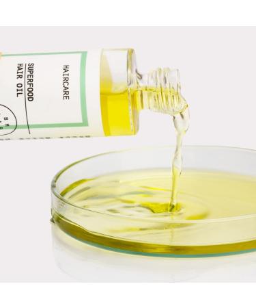 Beaute Mediterranea Superfood Hair Oil with Hemp & Abyssinian Oil 50 ml - Dry Touch Formula for Intensive Hair Nourishment Shine and Protection - Natural Vegan & Paraben-Free Haircare - Buy Online on GoSupps.com