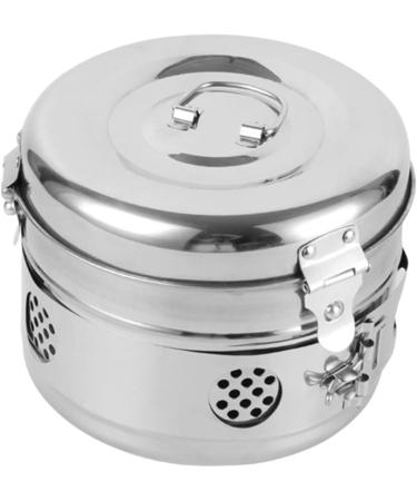 Folpus Stainless Steel Storage Tank - Robust Rack Box with Lid for Reagent Bottles | International Shipping Available - Buy Online on GoSupps.com