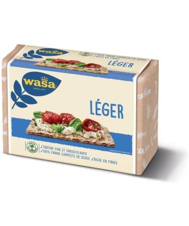 WASA - Light Crunchy Bread 270 g - Set of 4 - Buy Online on GoSupps.com