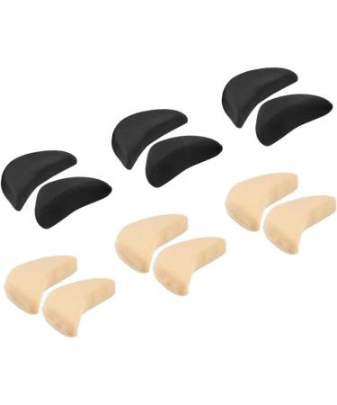 24 Pairs Sponge Toe Plug Heel Protectors | High-Heeled Shoe Cushions & Inserts for Women - Comfortable Fit for Oversized Shoes - Buy Online on GoSupps.com