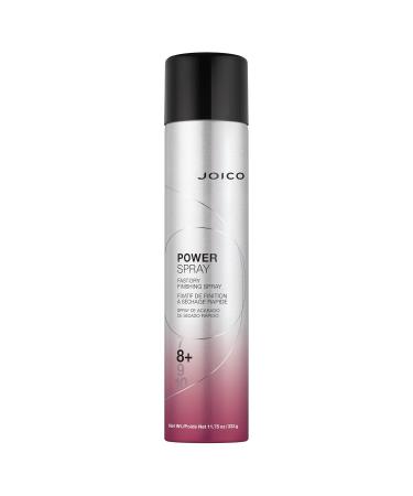 Joico Power Spray Fast-Dry Finishing Spray | For Most Hair Types | Protect Against Heat & Humidity | Protect Against Pollution & Harmful UV | Paraben & Sulfate Free | 72 Hour Hold 11.75 Ounce (Pack of 1)