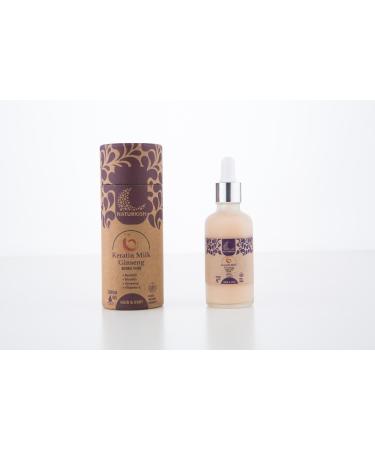 Keratin Milk Ginseng Hair and Body Serum Oil with Keratin Biotin Ginseng Vitamin E