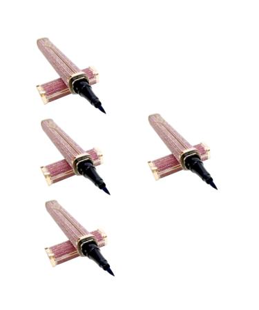 Didiseaon Didiseaon 4 Pieces Eye-Liner Glue Pen For Eyelashes Liquid Coating Black Eye Pencils Liquid Eyeliner Makeup Kit For Women Eye-Liners Makeup Set Miss