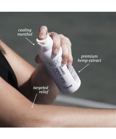 Hemp Oil Menthol Spray for Discomfort Relief | Fast-Absorbing Soothing Topical Formula | Easy Application & Cooling Effect - Buy Online on GoSupps.com