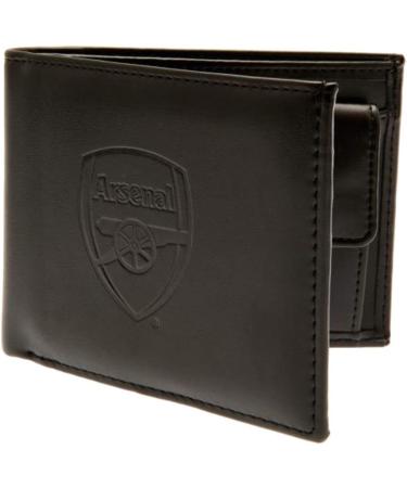 Arsenal FC - Authentic EPL Debossed Crest Leather Wallet in Gift Box - Buy Online on GoSupps.com