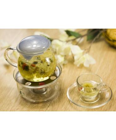 WENXUANSU: White Chrysanthemum Bud Herbal Tea 1 pound (454 grams) herbal tea 100% natural - Buy Online on GoSupps.com