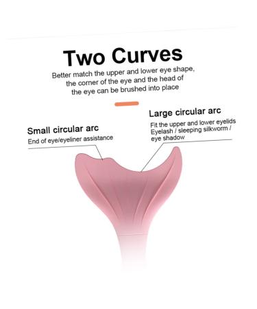 Buy MAGICLULU 5pcs Eyeliner & Mascara Applicator Set | Pink Silicone Makeup Tools for Perfect Eyelashes | International Shipping Available - Buy Online on GoSupps.com