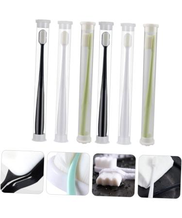 Shop Mobestech 6-Pack Nano Toothbrush for Pregnant Women | Soft Padded Sleeves & Dental Floss Included | Sensitive Care - Buy Online on GoSupps.com
