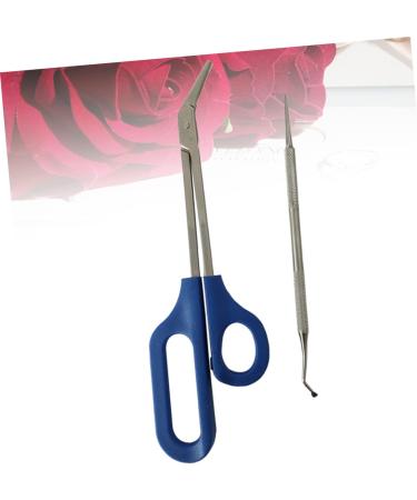 Healeved 1 Set Grooming Kit Silver Color Manicure Kit Fingernail Files Limas De U as Nail Trimmer Nail Kit - Buy Online on GoSupps.com