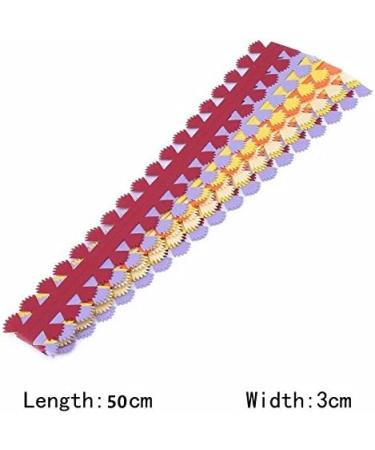 ODETOJOY Flower Quilling Paper Strips Craft Kit - 40PCS, 8 Patterns for Scrapbooking with Embossing Tool - Buy Online on GoSupps.com