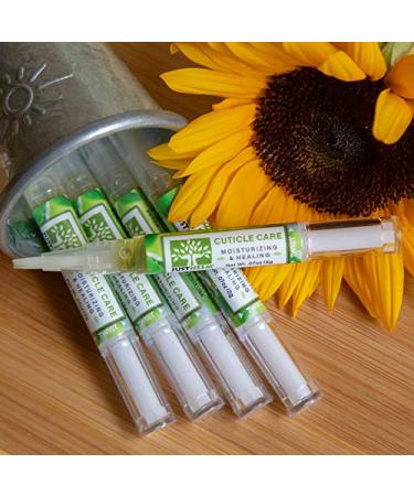 justneem Neem Cuticle Care Pen - Sunflower & Coconut Oil - Vitamin E - Nail Strengthener & Cuticle Hydrator - 0.07oz - Buy Online on GoSupps.com