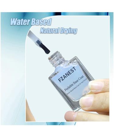 FZANEST Ready For Takeoff Peelable Base Coat - Peel Off Water Based Formula for Nail Art - Buy Online on GoSupps.com