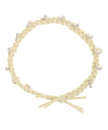 FOMIYES Girls Hair Ties Pearl Hair Clips Rhinestone Hair Clips Girl Hair Accessories Girls Hair Accessories Women Hair Ties Scrunchies for Women Stretchy Hair Ties Twist Miss Hair Rope