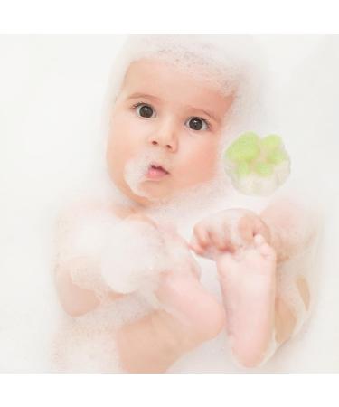 Kisangel Baby Facial Foam Loofah Sponge - Cat Paw Bath Sponge for Toddlers | Gentle Cleansing Pads & Body Powder Puff - Ideal for Bathing & Shower 4.9x4.8CM - Buy Online on GoSupps.com