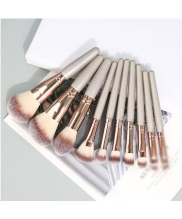 Buy DFHBFG 10 Mini Makeup Brushes Set | Complete Blush Eye Shadow & Lip Brushes - Best Beauty Tools for Flawless Makeup - Buy Online on GoSupps.com