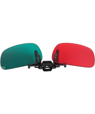 Red-Green Lenses for Amblyopia | Left Green Clip-On for Facial Therapy Boost Vision & Comfort - Buy Online on GoSupps.com