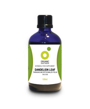 Organic Herbal Remedies 100ml Dandelion Leaf Tincture
