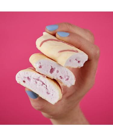 Flower & White Raspberry Crumble Meringue Bar | 95 calories per bar | Have On The Go | Low Calorie | Vegetarian and gluten-free | Fairtrade and 100% plastic-free | No additives or preservatives - Buy Online on GoSupps.com