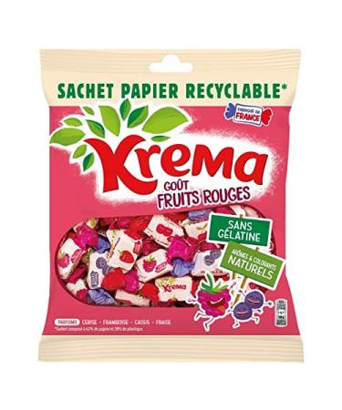 KREMA - Red Fruits Recyclable Bags 240 g - Pack of 4